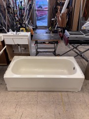 Steel Bathtub 30 1\/2\