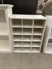 Small White Shelf Unit