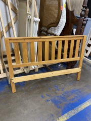 Mission Style Full Headboard