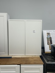 Single White Cabinet