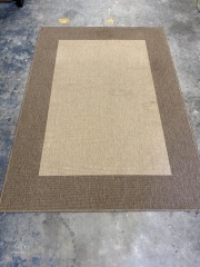 Brown \/Light Brown  7x5ft Rug