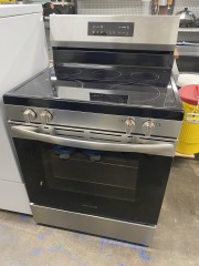 Stainless Frigidaire Oven \/ Stove