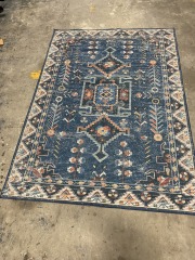 Navy blue 7x5ft Rug
