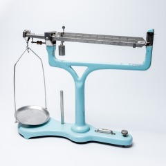 Vintage Blue Welch Scientific Co. Scale