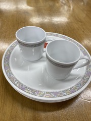 Centra Corning Shangri La Plates and Cups (Set of 6)