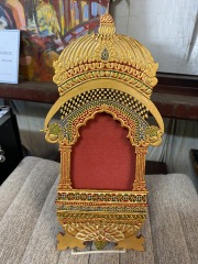 Hand Crafted Indian Shrine Frame (As Is)