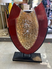 Y2K Jasmine Art Glass Vase