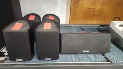 Polk Audio RM101 RM102 five speaker set