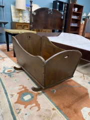 Handcrafted Cradle (For Decor Only)