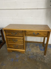 Small Wood Look Writing Desk