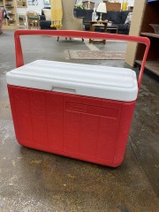 2002 Retro Red Coleman Cooler