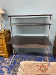 Modern Minimalist Shelved Hutch Desk