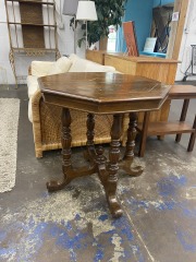 Octagonal Parlor Table