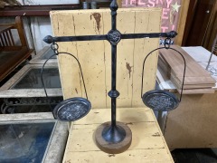 Vintage Style Faux Farmhouse Scale