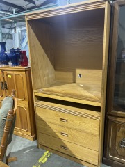 3 Drawer Entertainment Center 2772