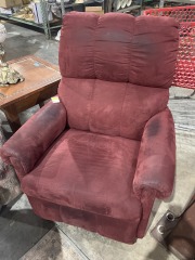 Burgandy Recliner      2746