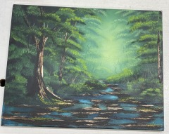 The Swampy Swamp Original Painting