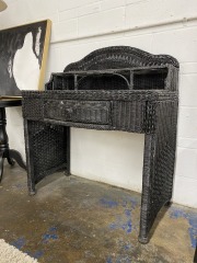 Country Goth Wicker Vanity