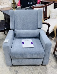 Grey Nursert Swivel Recliner\/ Rocker