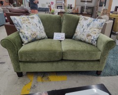 Stone & Leigh Green Loveseat