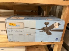 Kichler kevlar 60\u201d blade sweep