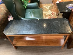 Black Stone Top Table