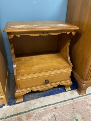 Kling Means Genuine Hard Maple Nightstand