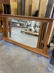 Winged Mission Style Mirror 56x28