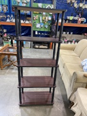5 tier shelf