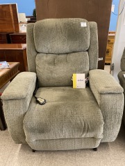 Large Green Lift Recliner
