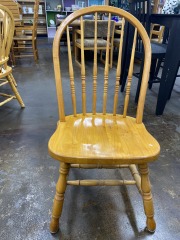 Wood Spindle Dining Chair