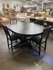 Ikea Ingatorp Extending Dining Table and Four Chairs