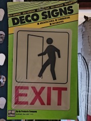 DS Exit Sign