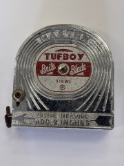1930s Vintage Tufboy Brite Blade Tape Measure