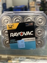 RAYOVAC 12-count Alkaline Batteries