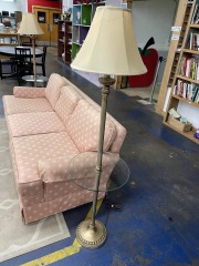 Brass Look Lamp Table (Each)