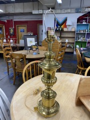 Vintage Stiffel Brass Trophy Style Table Lamp