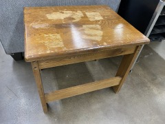 Solid Wood Side Table