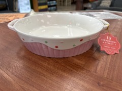 Cupcake Pie Ceramic Baker