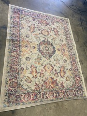 FLORANSA MULTI MEDALLION AREA 5x7ft RUG