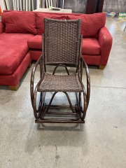 Wicker Rocker Bali