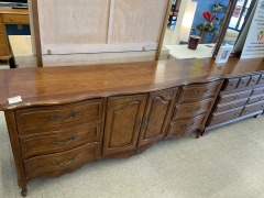 9 Drawer Antique Dresser