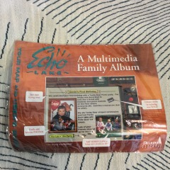 Vintage Delrina Echo Lake A Multimedia Family Album software for Windows *SEALED NEW*