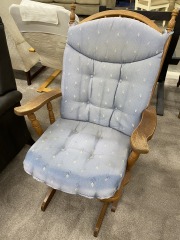 Dutailier Wood Glider Chair