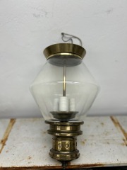 MCM Brass Flush Mount Light