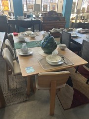 Cozey Brand Table with 4 Chairs