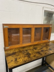 Glass Front Rifle Cabinet