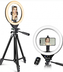 A UBeesize 10-inch ring light *UNTESTED SOLD AS IS*