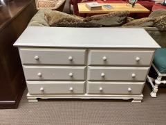 Grey Wood Dresser
