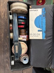 Vintage 1966 Dymo M-20 Tapewriter
